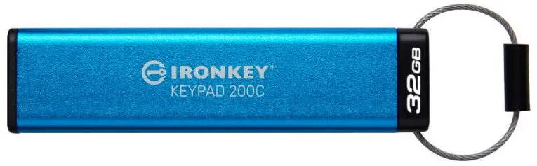 Memorie USB Kingston IronKey Keypad 200C 32GB USB-C