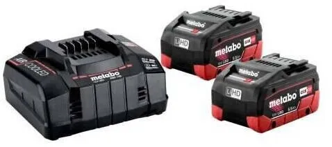 Metabo Basis-Set 2x 18V 5,5 Ah LiHD