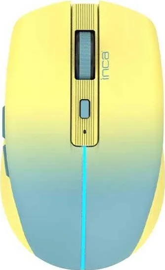 Mouse INCA INCA Maus IWM-511RS   1600 DPI,Wrls & BT,6D Taste,  Gelb