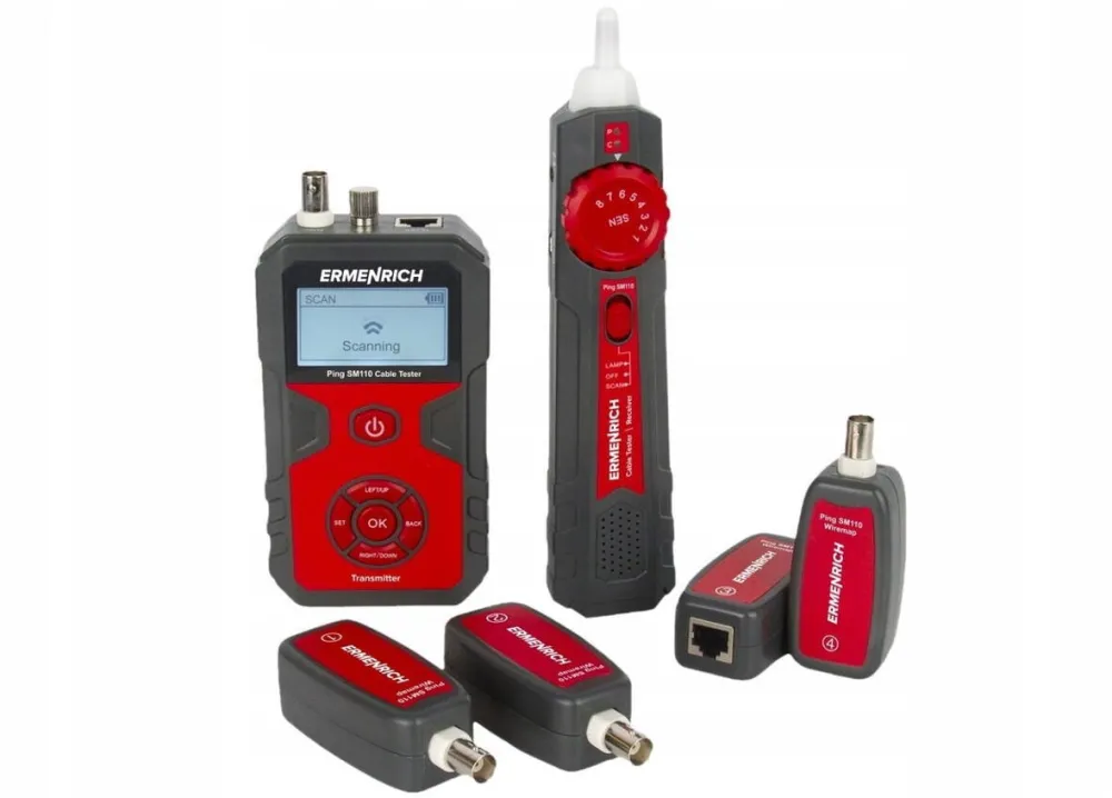 Ermenrich Ping SM110 Cable Tester