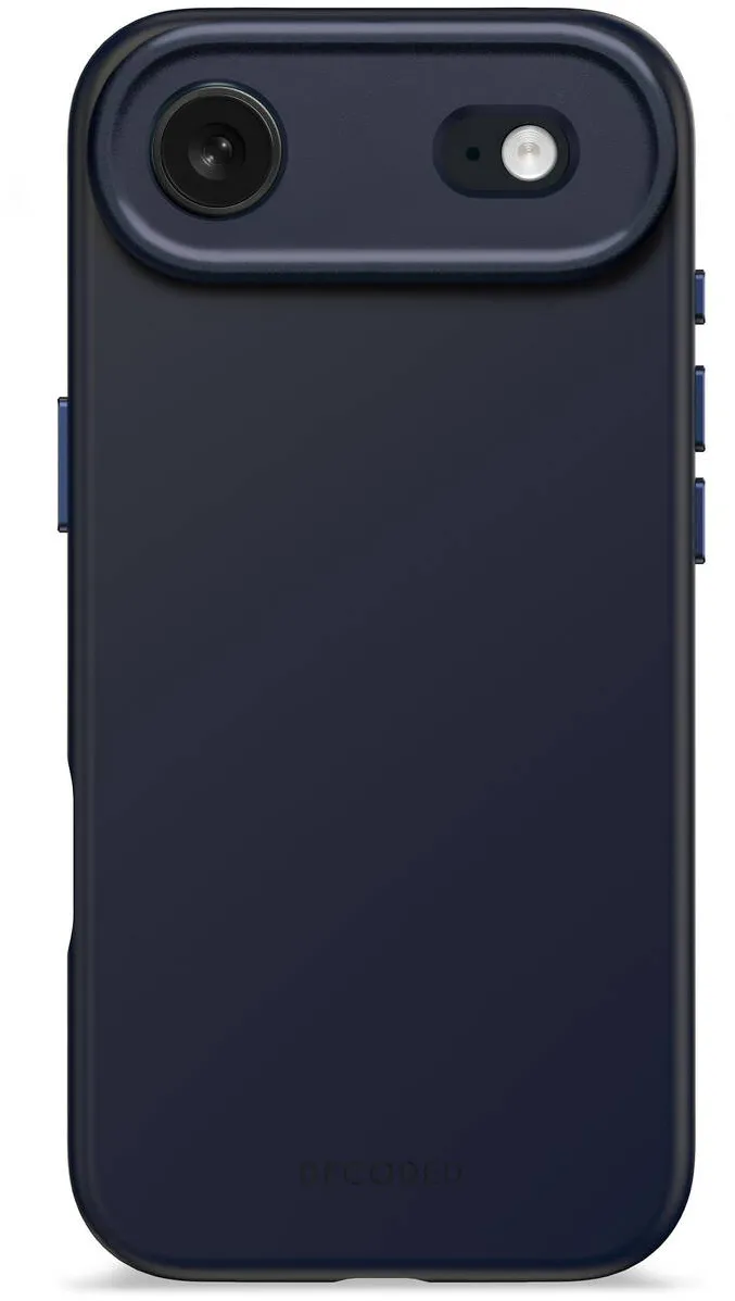 Decoded Husa din Silicon Antimicrobian DECODED pentru iPhone 17 Air - True Navy