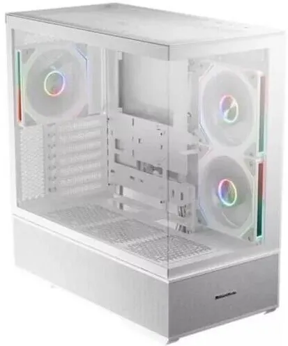 Carcasa PC LC-Power Quartz Vision Alb Fara sursa