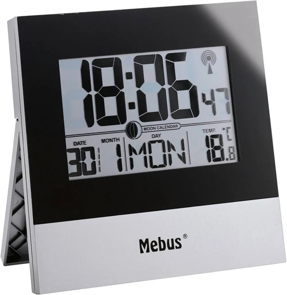 Mebus Ceas de Birou 41787 Radio controlled Wall Clock