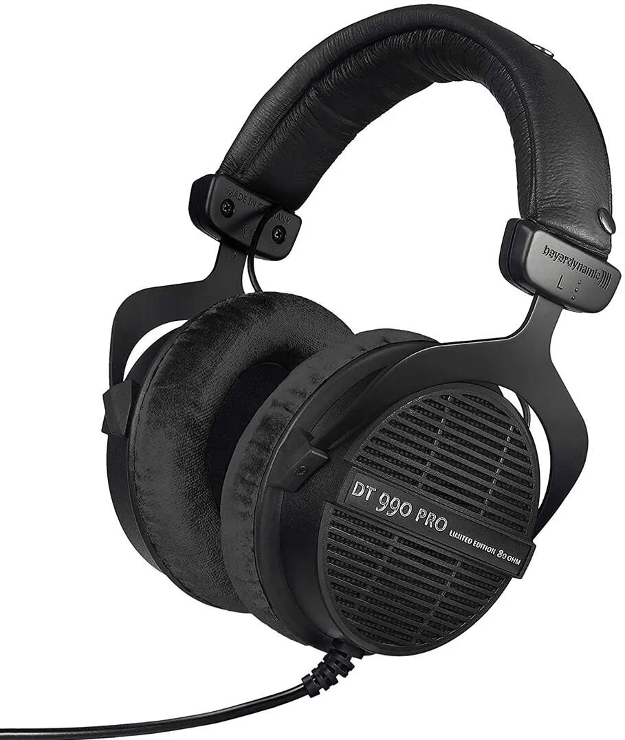 Casti over-ear beyerdynamic DT 990 PRO 80 Ω open-back negru