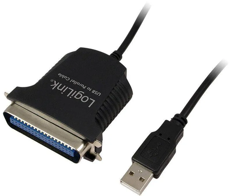 Cablu Logilink Cablu convertor USB2.0PARALEL (centronics 36pin), T/T, 1.5m