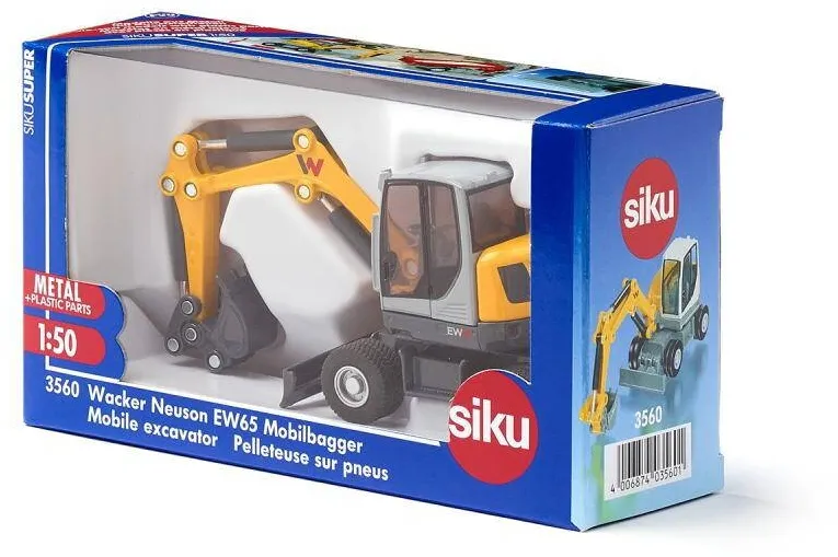 Masinuta Siku Excavator Wacker Neuson EW65