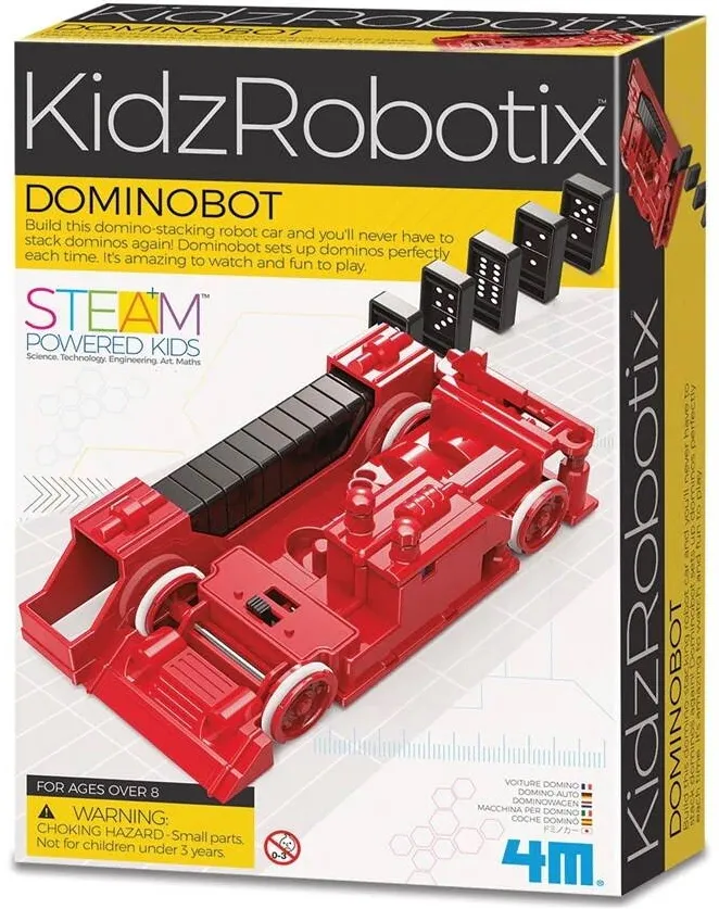 Jucarie Educativa 4m Kit Dominobot