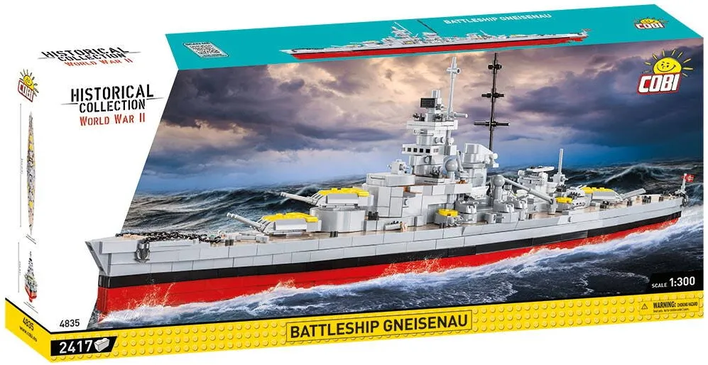 Set Cobi Klocki Blocks Battleship Gneisenau