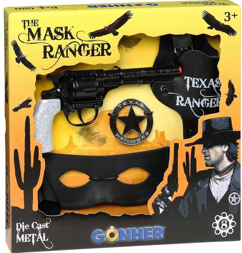 Pulio Gonher Cowboy set with mask