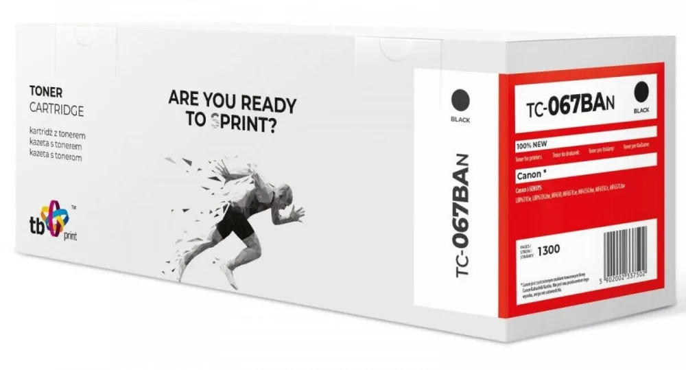 Toner imprimanta TB Print Toner for Canon MF650 TC-067BAN BK 100% new CRG067