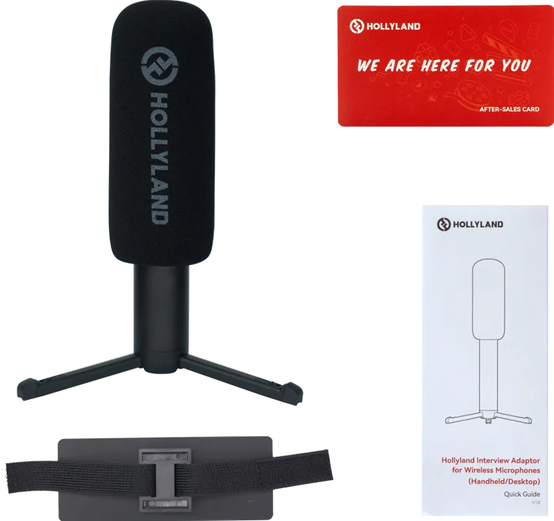 Microfon HOLLYLAND Interview Adaptor for Wireless Microphones