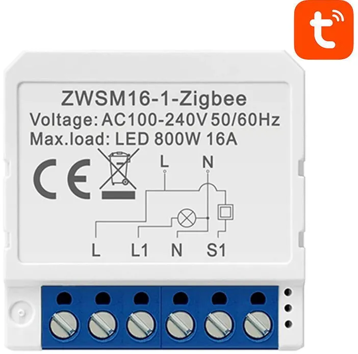 Modul Smart Avatto Switch ZigBee ZWSM16-W1 TUYA