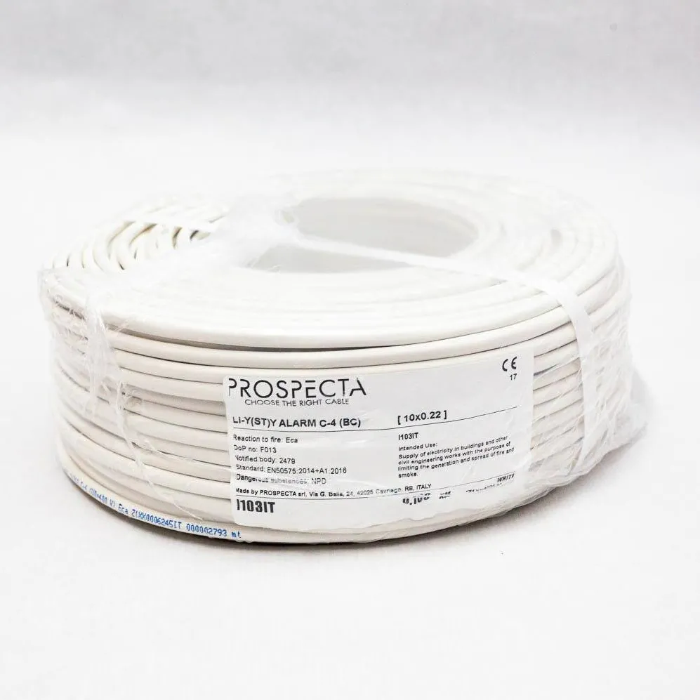 PROSPECTA Cablu alarma 10X0.22 premium cupru 100%