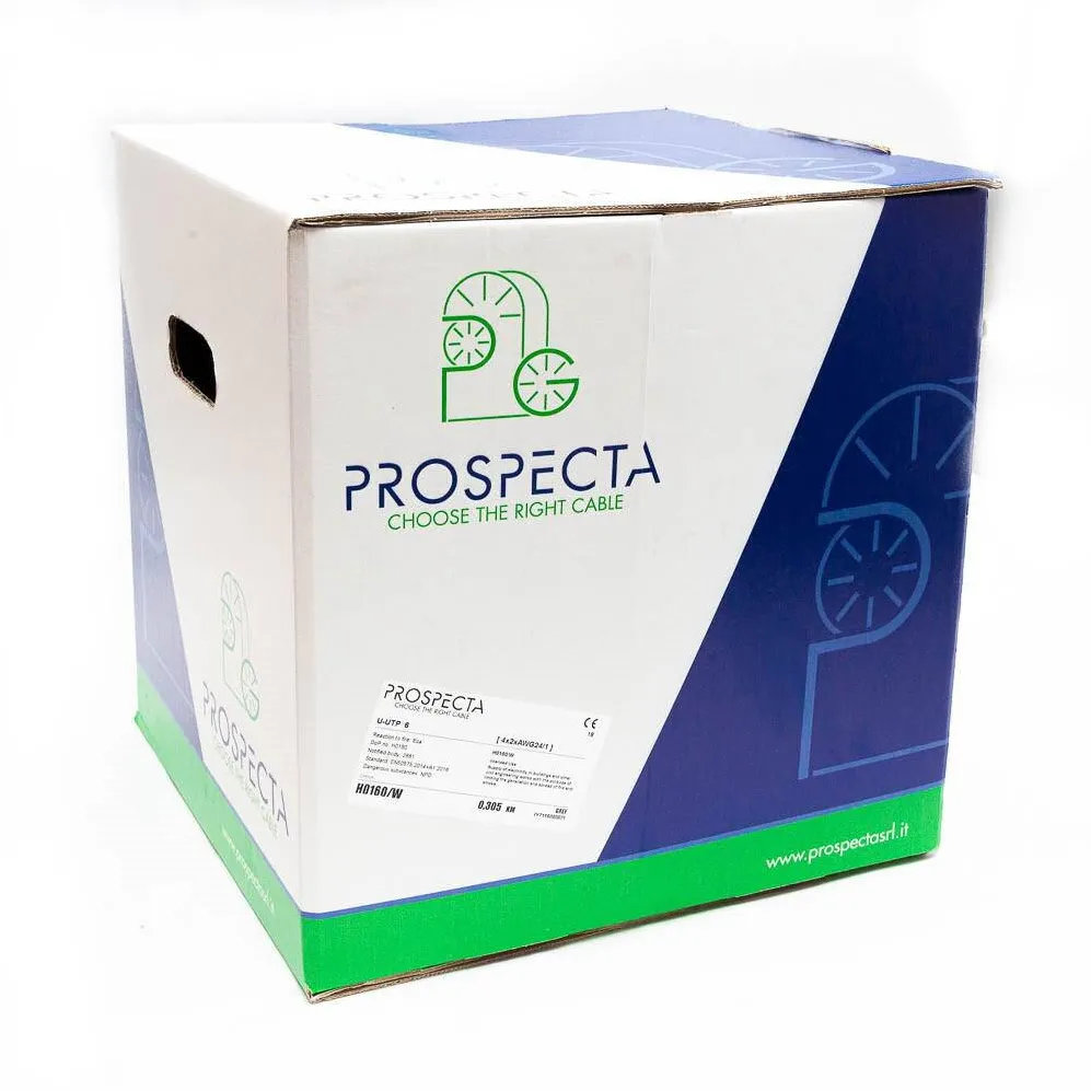 PROSPECTA CABLU UTP CAT 6E 4x2xAWG24 CUPRU 100%