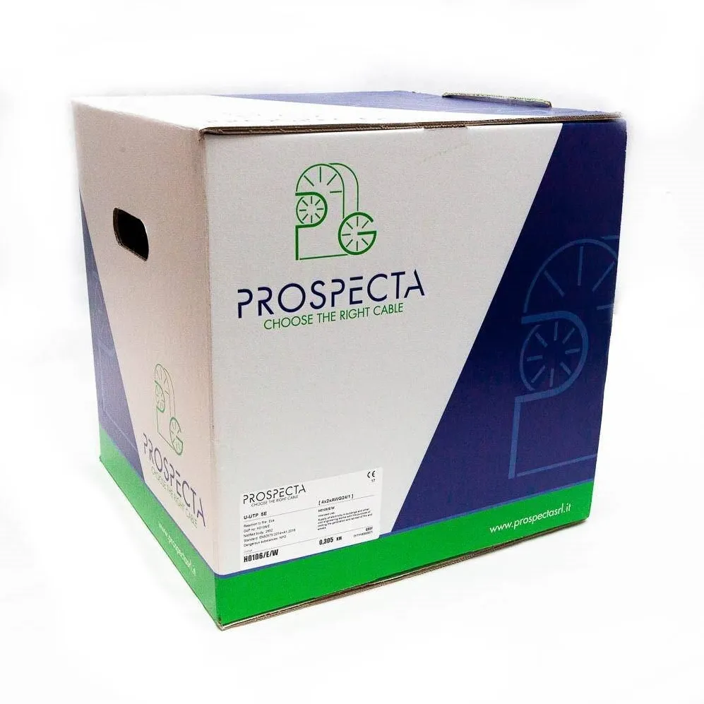 PROSPECTA CABLU UTP CAT 5E 4x2xAWG24 CUPRU 100%