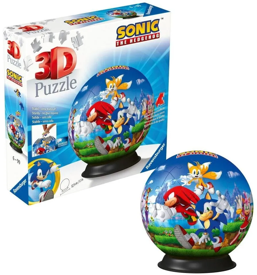 Puzzle Ravensburger - Puzzle 3D Sonic 72 piese