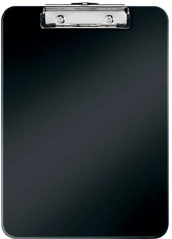 Leitz Clipboard LEITZ WOW, simplu, PS, A4, 100 coli, negru