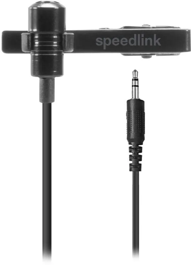Microfon SpeedLink Microfon clip-on Speedlink SPES negru 3.5mm 2.5m