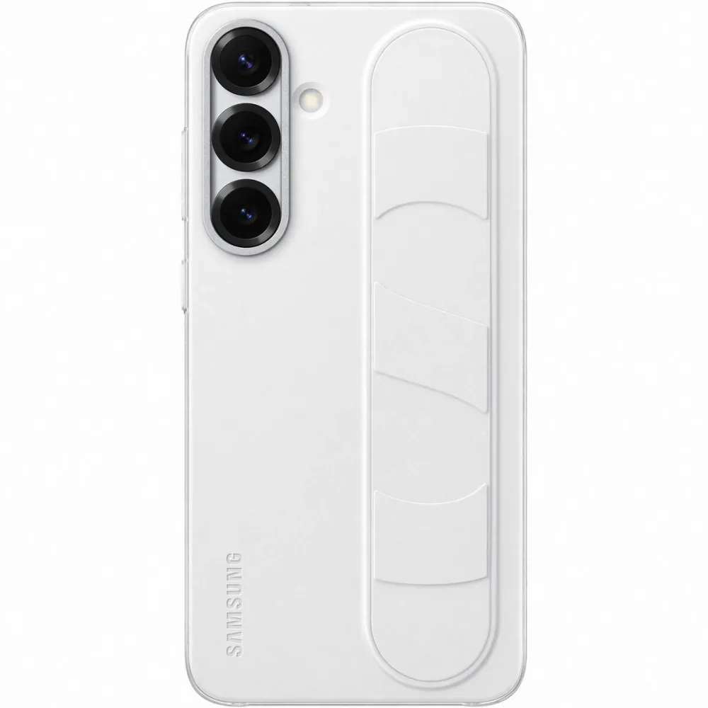 Samsung Husa de protectie Standing Grip Case pentru Galaxy S25+, White