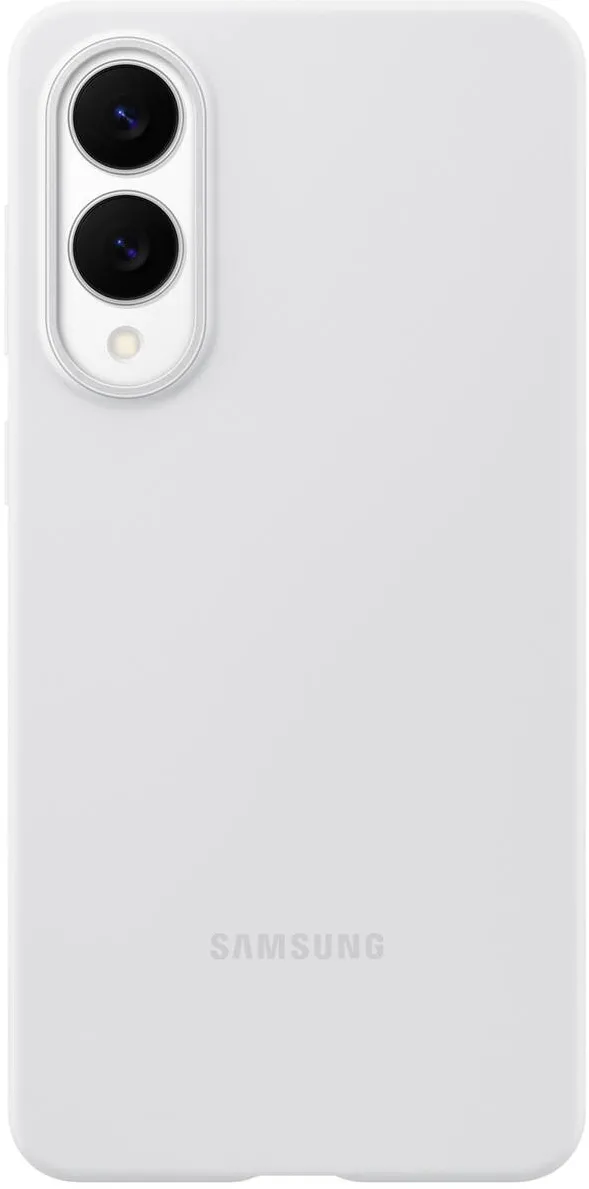 Samsung Husa de protectie pentru Galaxy S25 Edge Silicon, Light Gray