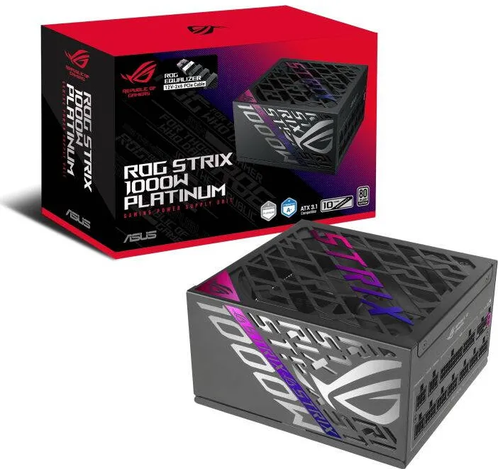 Sursa PC Asus ROG Strix 1000W 80+ Platinum modulara 14cm ATX 3.1
