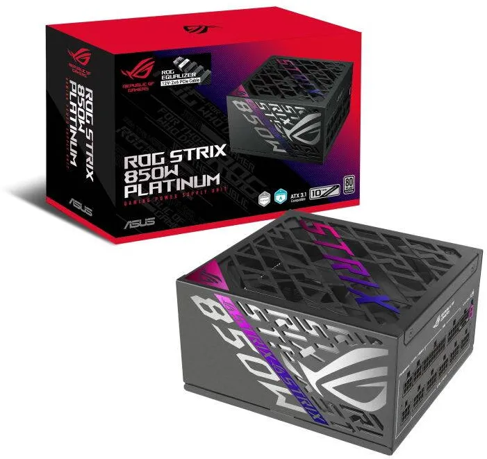 Sursa PC Asus ROG Strix 850W 80+ Platinum modulara 14cm ATX 3.1