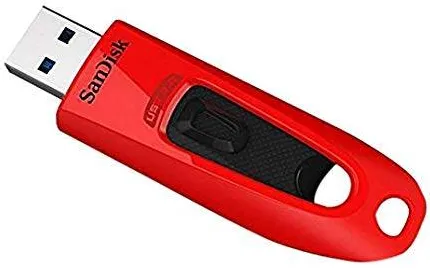 Memorie USB SanDisk Ultra USB 3.0 64GB SDCZ48-064G-U46R Rosu si Negru