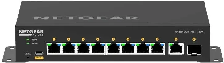 Switch Netgear 8xGE PoE+ 1xSFP GSM4210PD
