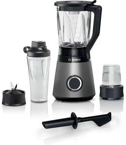 BOSCH Blender / Mixer Serie 4 MMB6177S 1.5 L Tabletop 1200 W Black, Silver