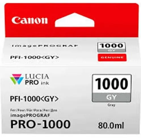 Cartus Imprimanta Canon Cartus cerneala Lucia Pro PFI-1000 Grey pt imagePROGRAF PRO-1000