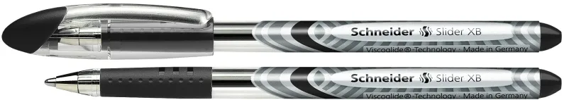 Schneider Pix Schneider Slider Basic XB, rubber grip - scriere neagra