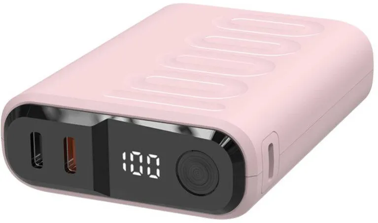 Realpower Powerbank PB-10000C 10000mAh roz