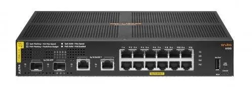 Switch HP HPE Aruba Networking CX 6100 12G Class4 PoE 2G/2SFP+ 139W