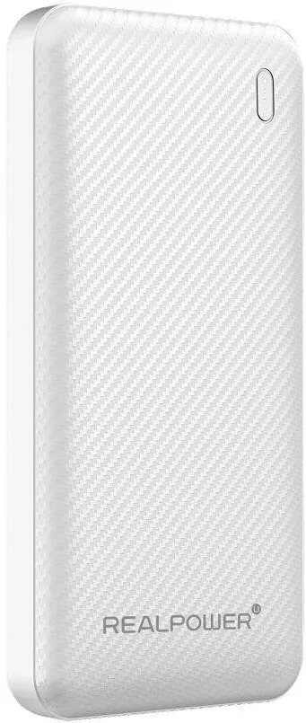 Realpower Power bank PB-10000 10000mAh alb