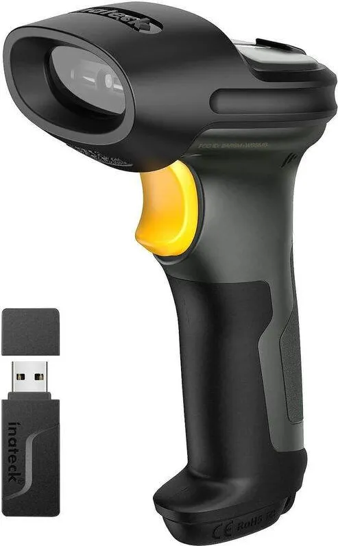 Scanner cod de bare inateck P7 dark gray [BCST-P7_dark gray]