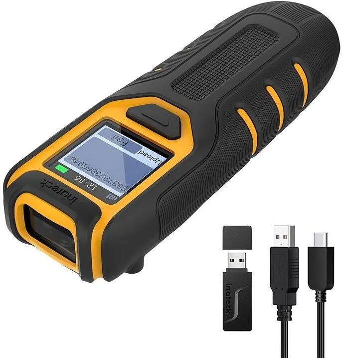 Scanner cod de bare inateck 49 black [N6036]