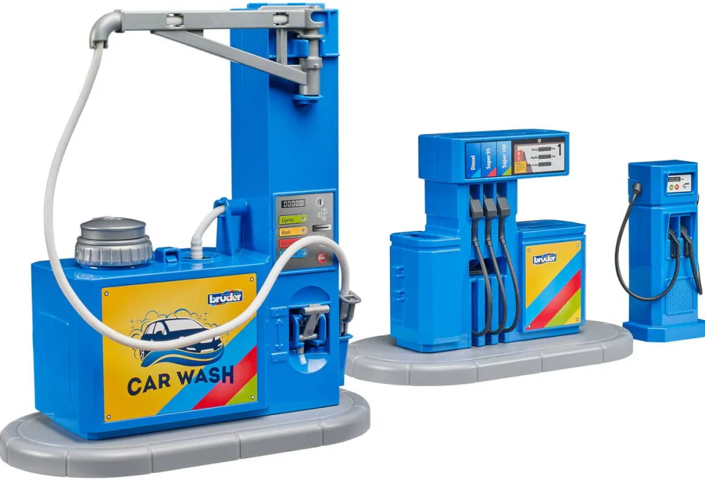 Accessories BRUDER gas station with washing area