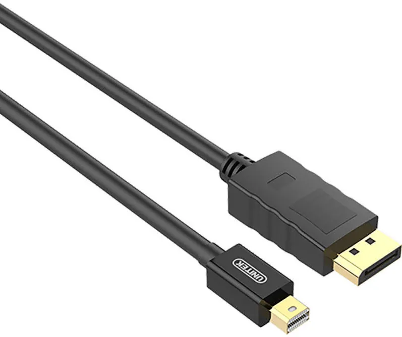 Unitek miniDisplayPort Male - DisplayPort Male, v1.2, 2m, negru