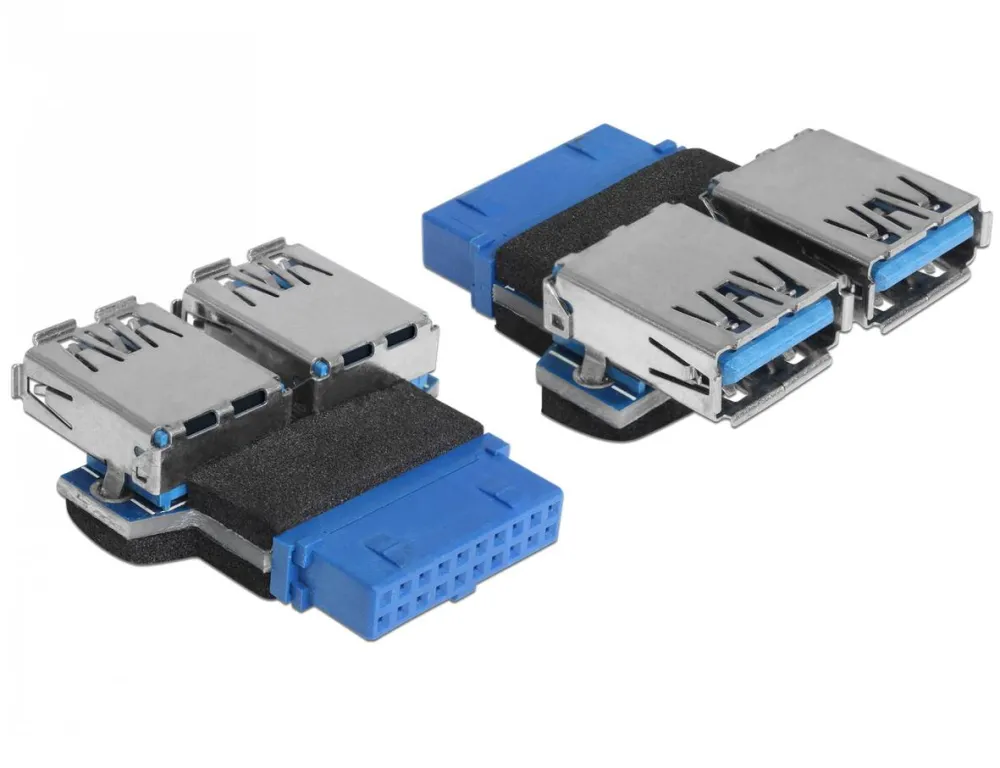 Adaptor DELOCK 65324, USB 3.0 Pin Header USB USB Type A to 19 pin USB 3.0 header