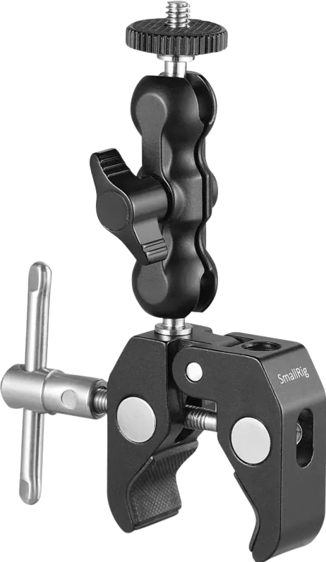 SmallRig 2164 Multi-functional Crab-Shaped Clamp w/ Ballhead Magic Arm