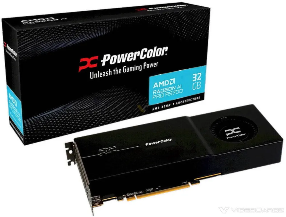 Placa Video POWERCOLOR AI PRO R9700 32G-B