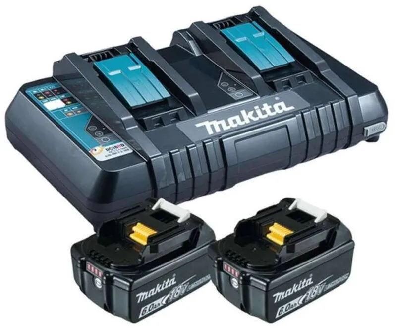 Makita 199484-8 Power Source Kit Li 18V 2x6Ah