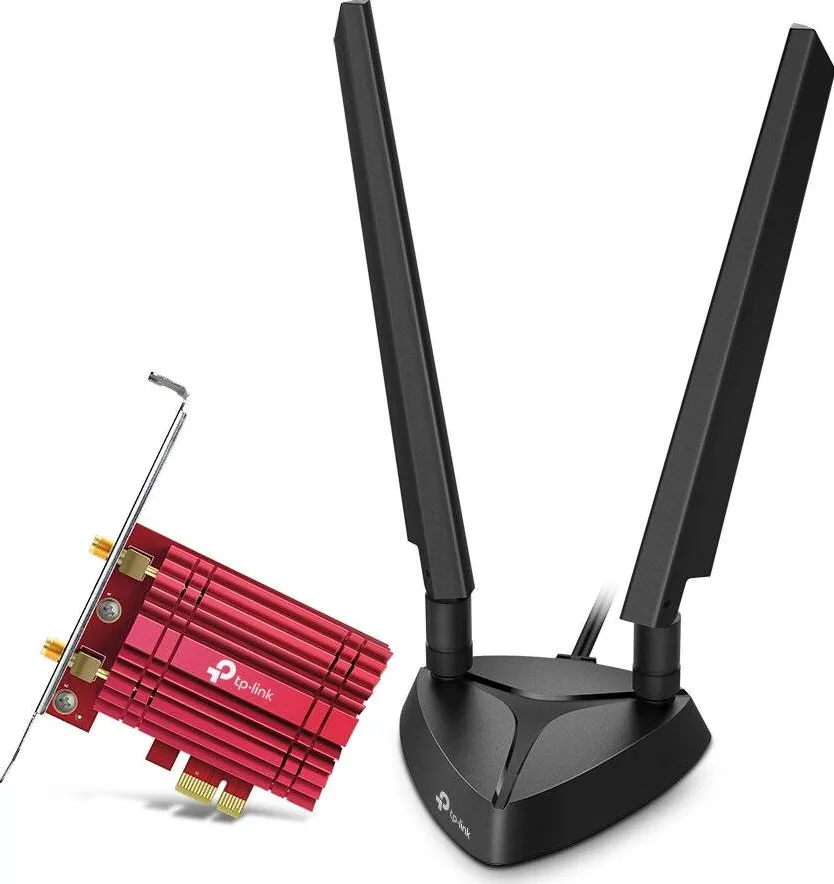 Placa de Retea Wireless TP-Link Archer TXE75E (AXE5400/Tri-Band)