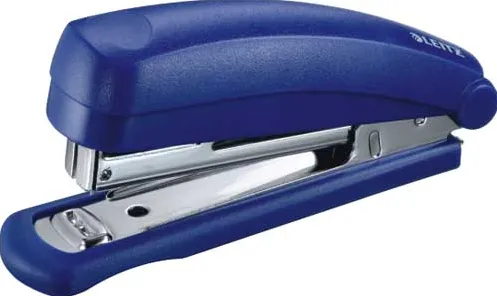 Leitz Capsator cu capse nr. 10, 10 coli, LEITZ Mini 5517 - albastru