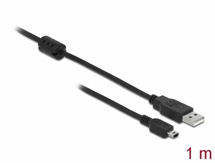 DELOCK 82273, USB cable - USB to mini-USB Type B - 1 m