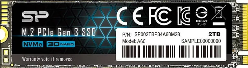 SSD SILICON-POWER Ace A60 2TB PCI Express 3.0 x4 M.2 2280