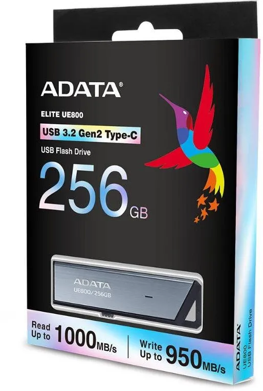 Memorie USB ADATA Elite UE800 256GB USB3.2-C Gen2