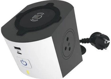 Prelungitor Legrand 2x2P+Z Inductie USB A/C 2m