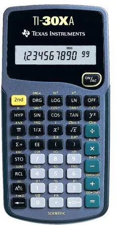 Calculator de Birou TEXAS INSTRUMENTS STIINTIFIC TI-30XA, 10 digiti