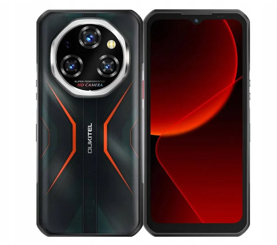 Smartphone OUKITEL Smartphone OUKITEL WP55 12/256 GB Portocaliu 512 GB Negru-portocaliu WP55-OE/OL
